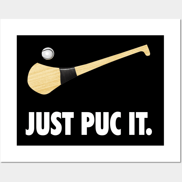 Just Puc It. Wall Art by SteelWoolBunny